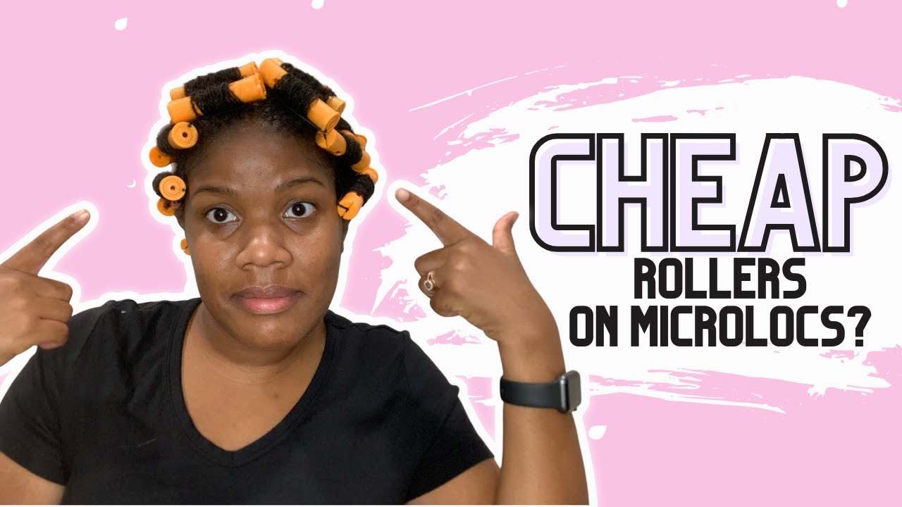 I TRIED A ROLLER SET ON MY Fine, Low Density MICROLOCS | MICROLOC CURLS