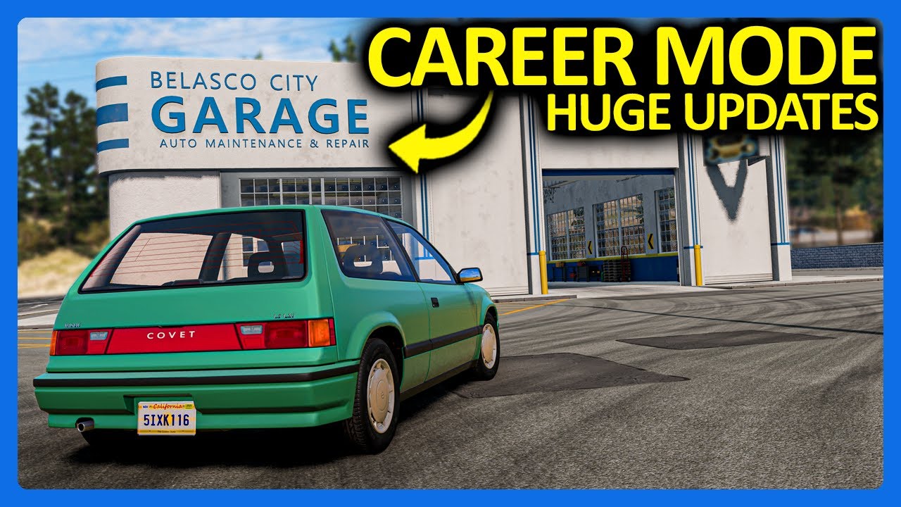 BeamNG's Update 0.35 Is AMAZING for Career Mode!!
