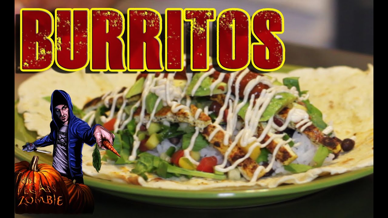 Burrito Recipe | Homemade Vegan Burrito ZOMBIE#21