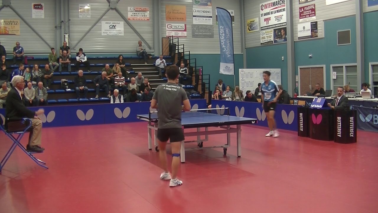 CHEN Tianyuan vs FAN Shengpeng - La Romagne - Pro A 2018