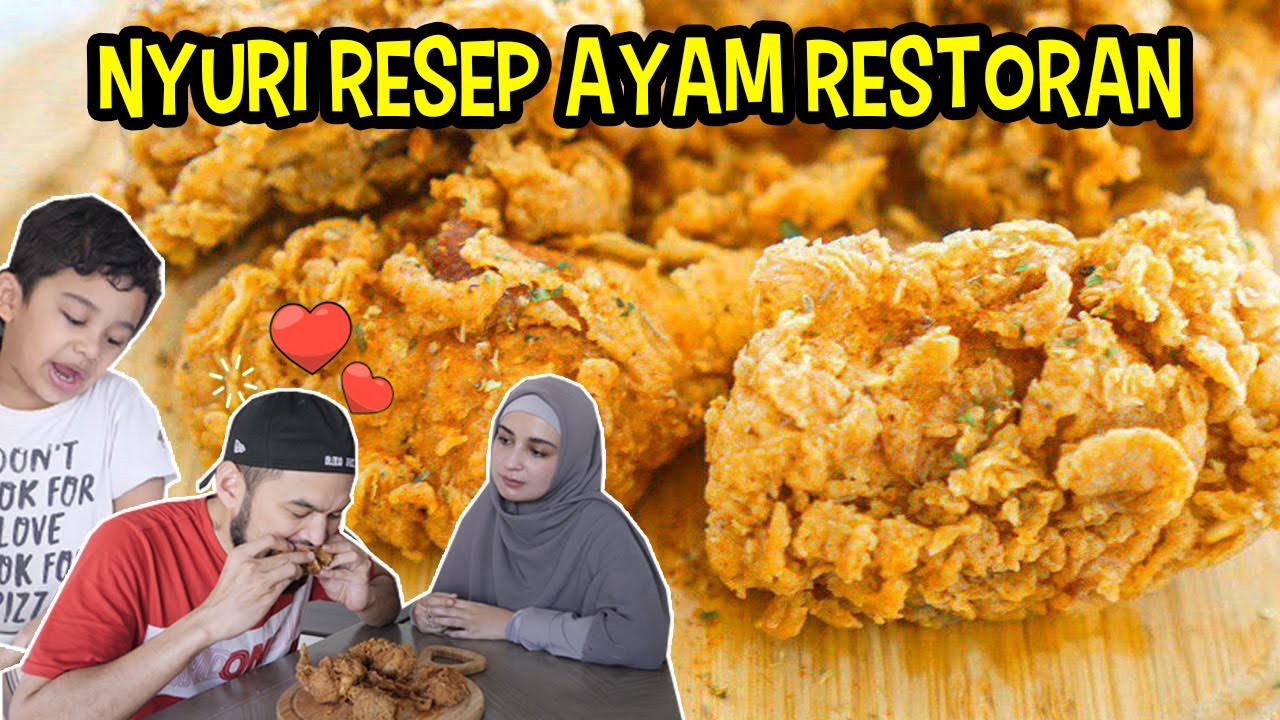 RESEP FRIED CHICKEN SUPER RENYAH,MASAKAN BINI
