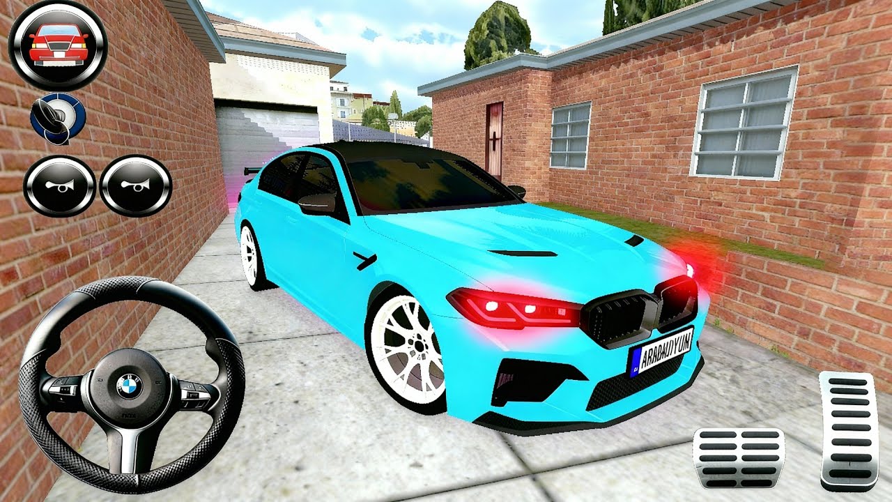 Modifiyeli BMW M5 Araba S&uuml;r&uuml;ş Oyunu 2026 - BMW Drift & Park Simulator #48 Android GamePlay