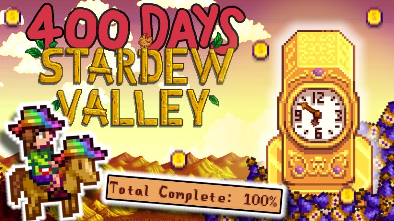Я играл в 400 дней в Stardew Valley (финал)