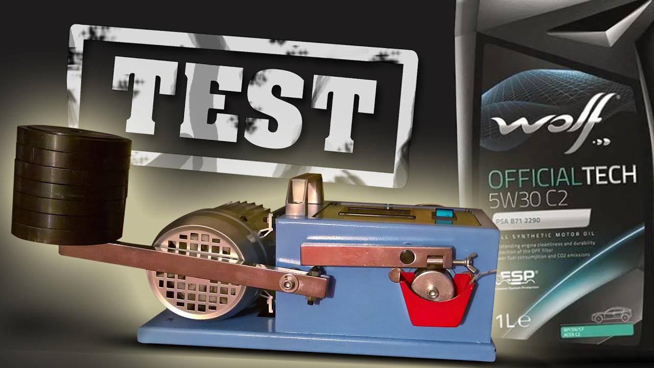 Wolf OfficialTech 5W30 C2 Engine oil test Piotr Tester
