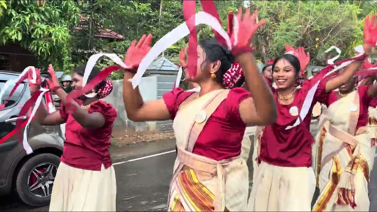 അമ്പല ഘോഷയാത്ര ❤️✌️