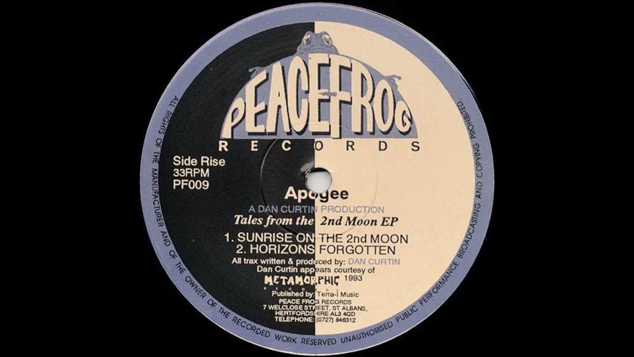 Apogee Aka Dan Curtin &ndash; Tales From The 2nd Moon (Peacefrog Records, 1993)