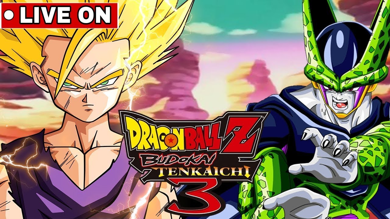 🔴Vamos jogar | Dragon Ball Budokai Tenkaichi 3  Ao vivo