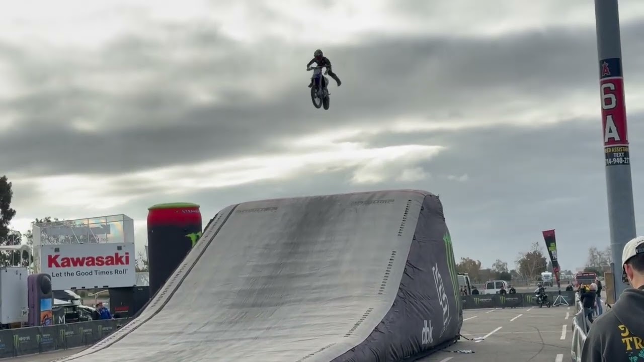 Anaheim 2 Supercross - 2026 Monster Freestyle Practice