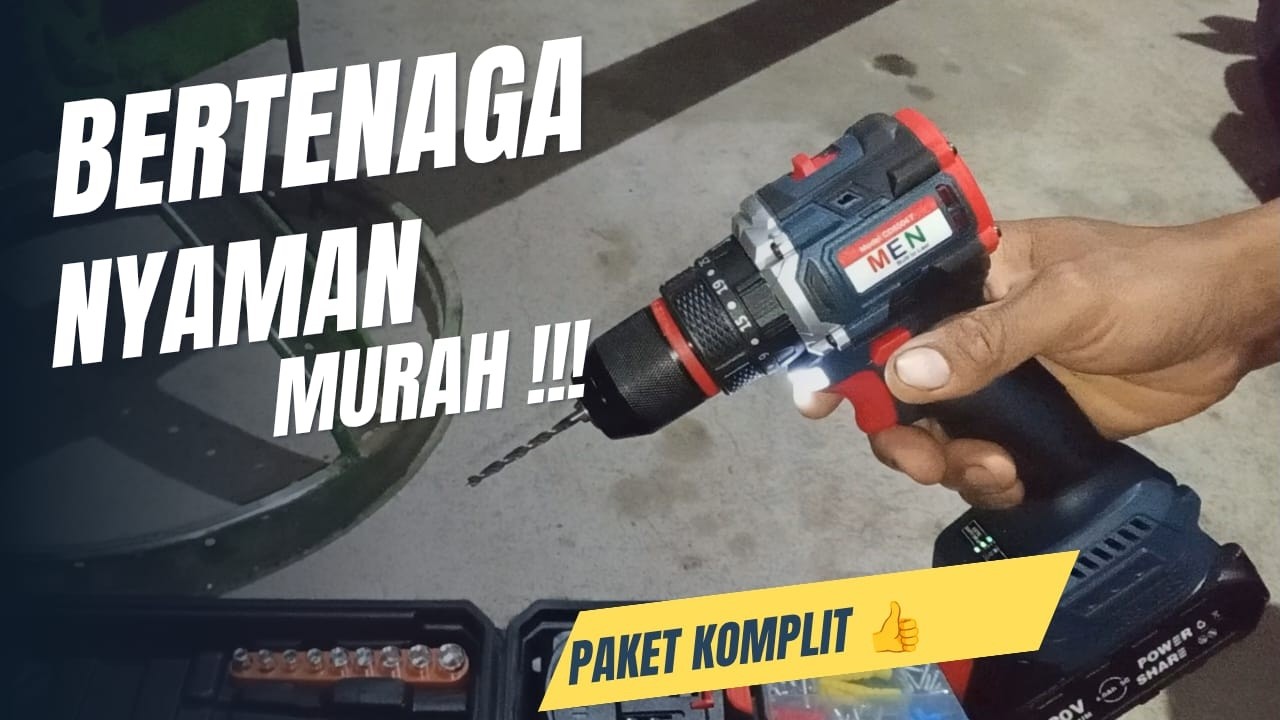REVIEW MESIN BOR MURAH BERKUALITAS !