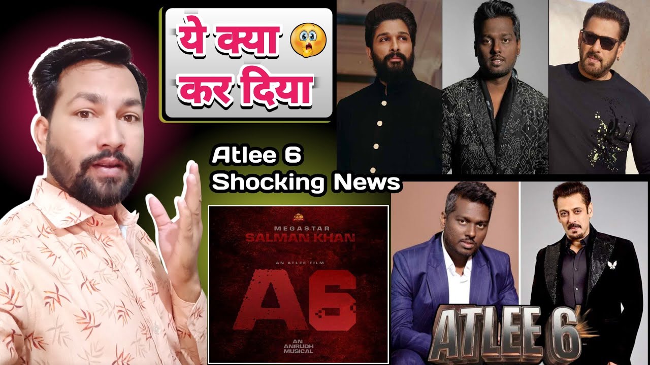 Atlee 6 Movie Shocking Update | Atlee 6 Shocking Budget Reveal | Atlee 6 Latest News |