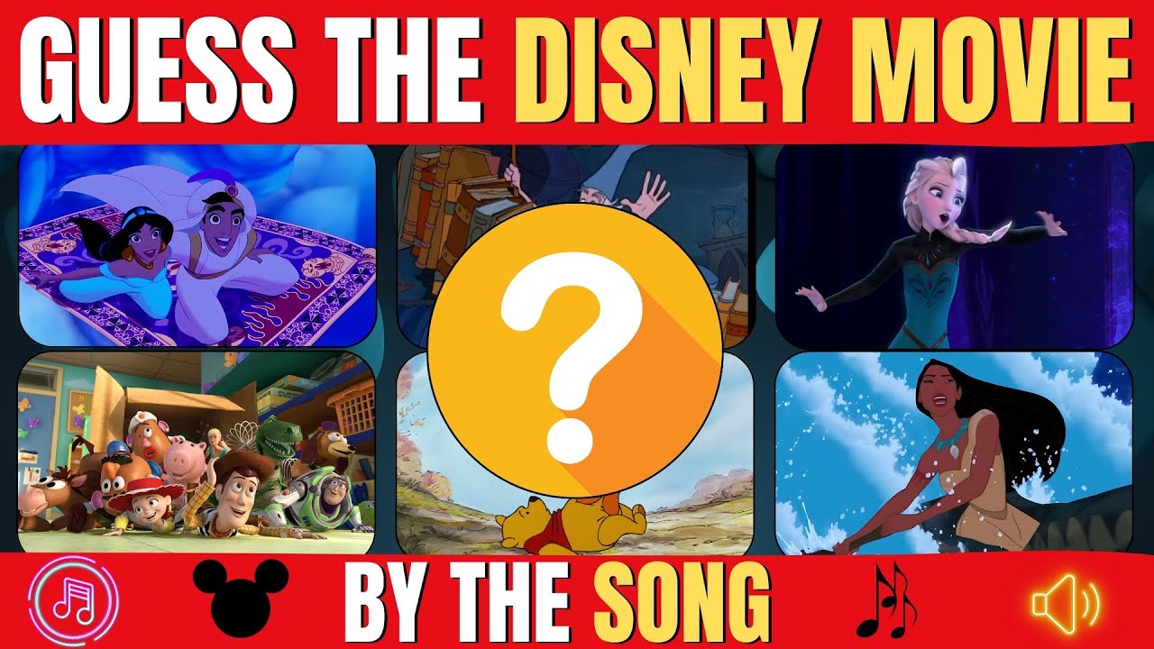 MUSIC QUIZ: Name the DISNEY movie by the music - Movie Theme Tune Quiz