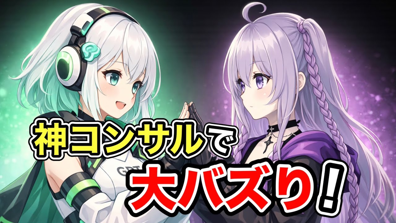 新しいコンサルと大バズりするよ‼️