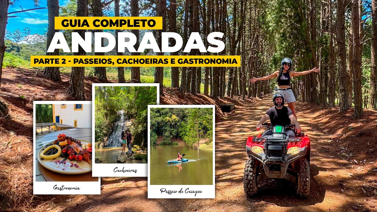 O que fazer em Andradas (MG) | Trilhas, cachoeiras, quadriciclo e gastronomia - Parte 02