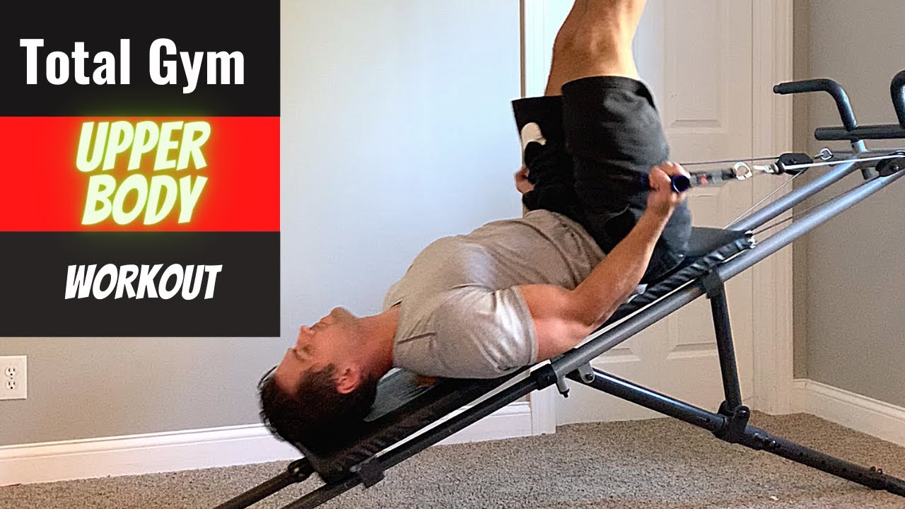 Total Gym / Weider Ultimate Body Works & Dumbbell Upper Body Workout (45-60min)