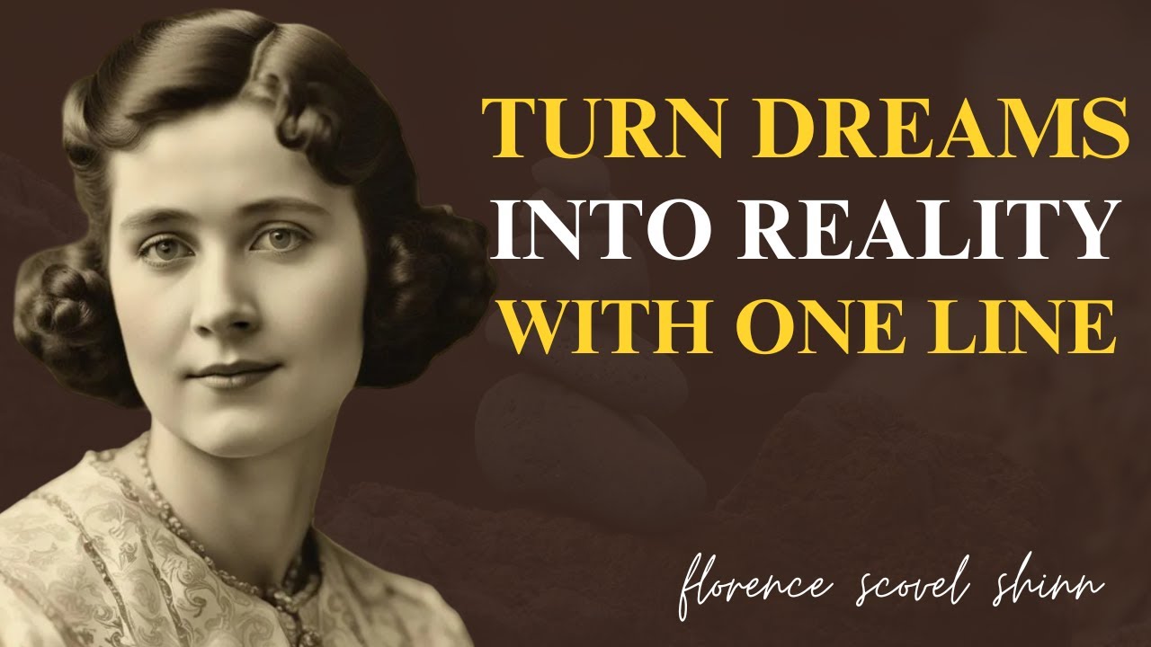One Sentence That Turns Desire Into Reality | Florence Scovel Shinn