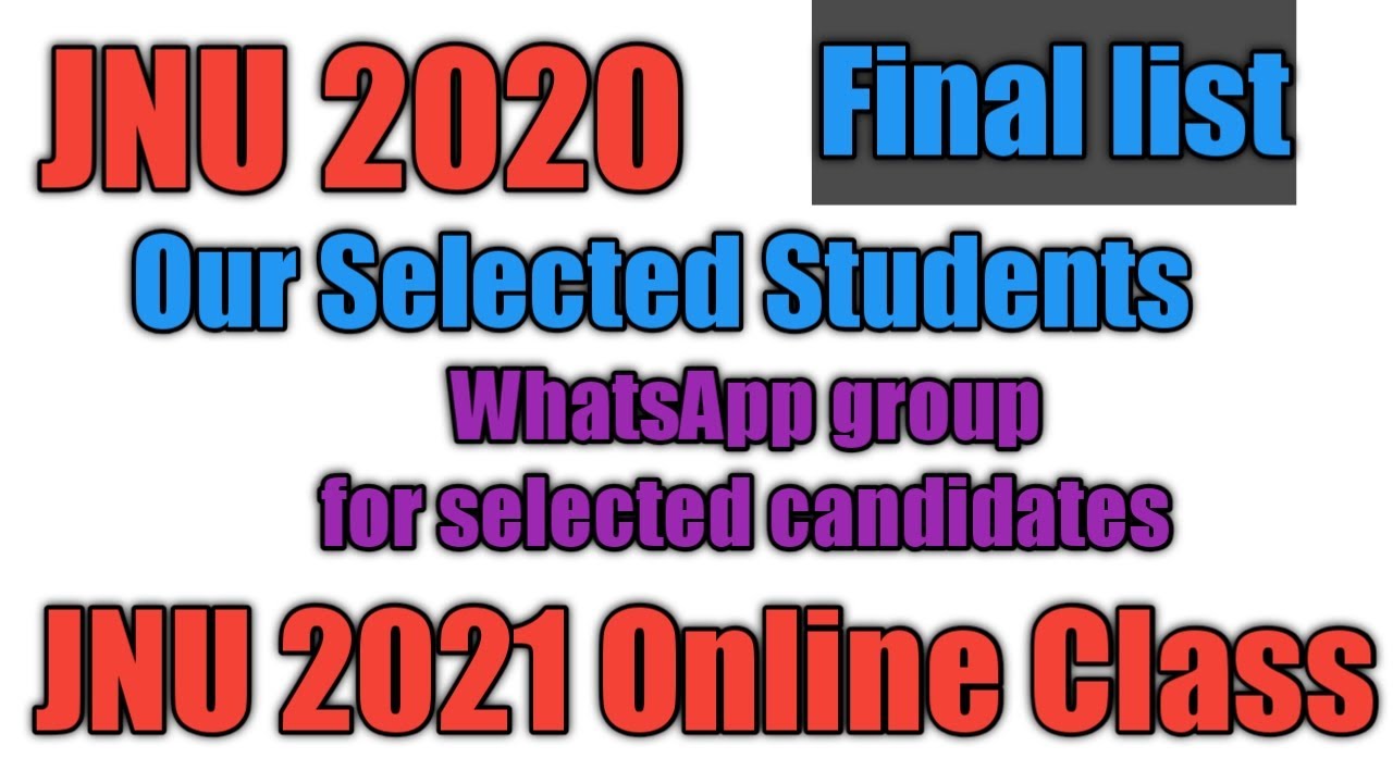 JNU 2020 MA Final Result | Cutoff Insights | Exam Treasury Selections | 2021 Online Class | Groups