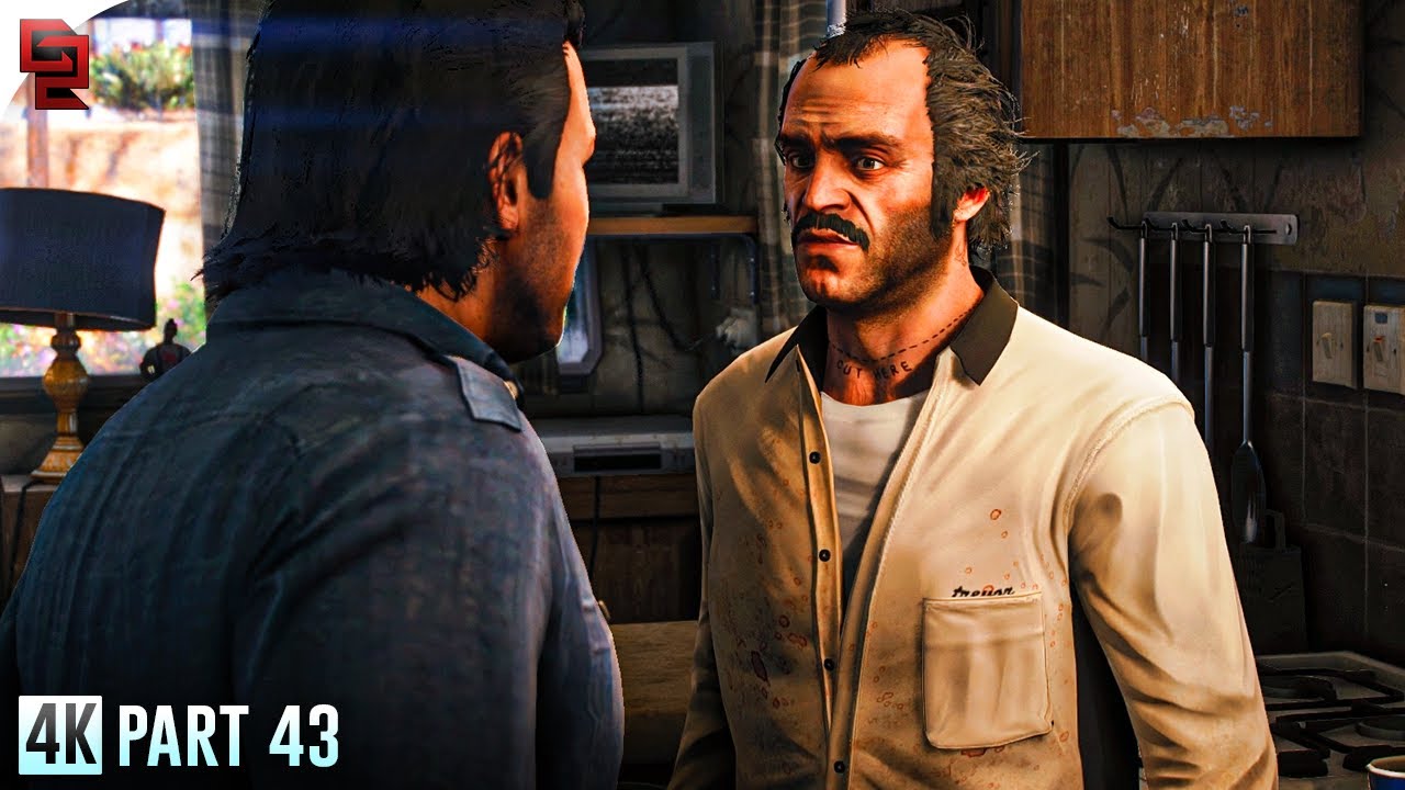 GTA V: 'Predator' Mission on RTX™ - Walkthrough Part 43 - Max Settings Ray Tracing Graphics MOD