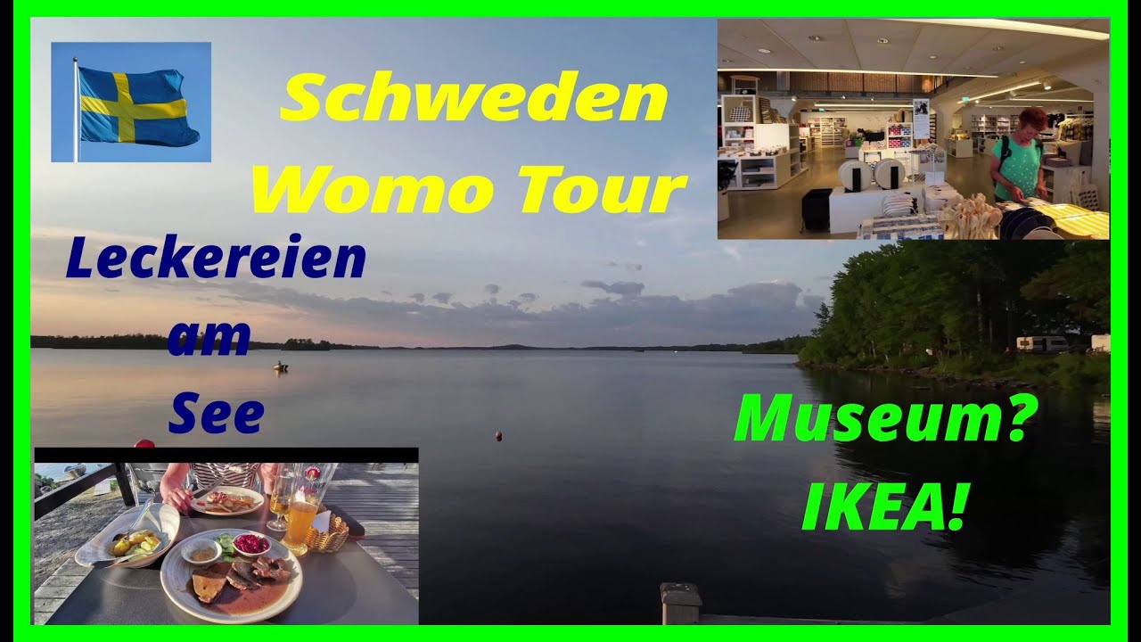 Wohnmobil 🇸🇪 Schweden Tour 2023 / IKEA Museum / Sjöstugans Camp Möckeln See /  #vlog138