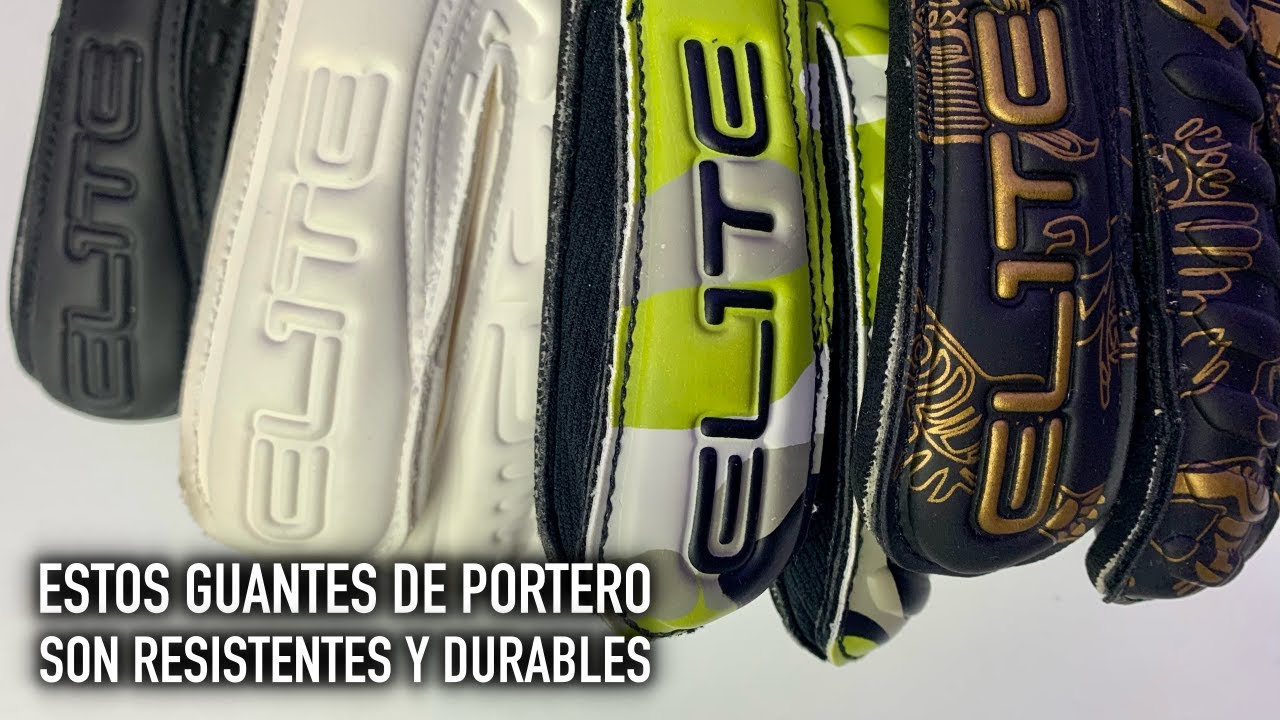 GUANTES DE PORTERO RESISTENTES Y DURABLES