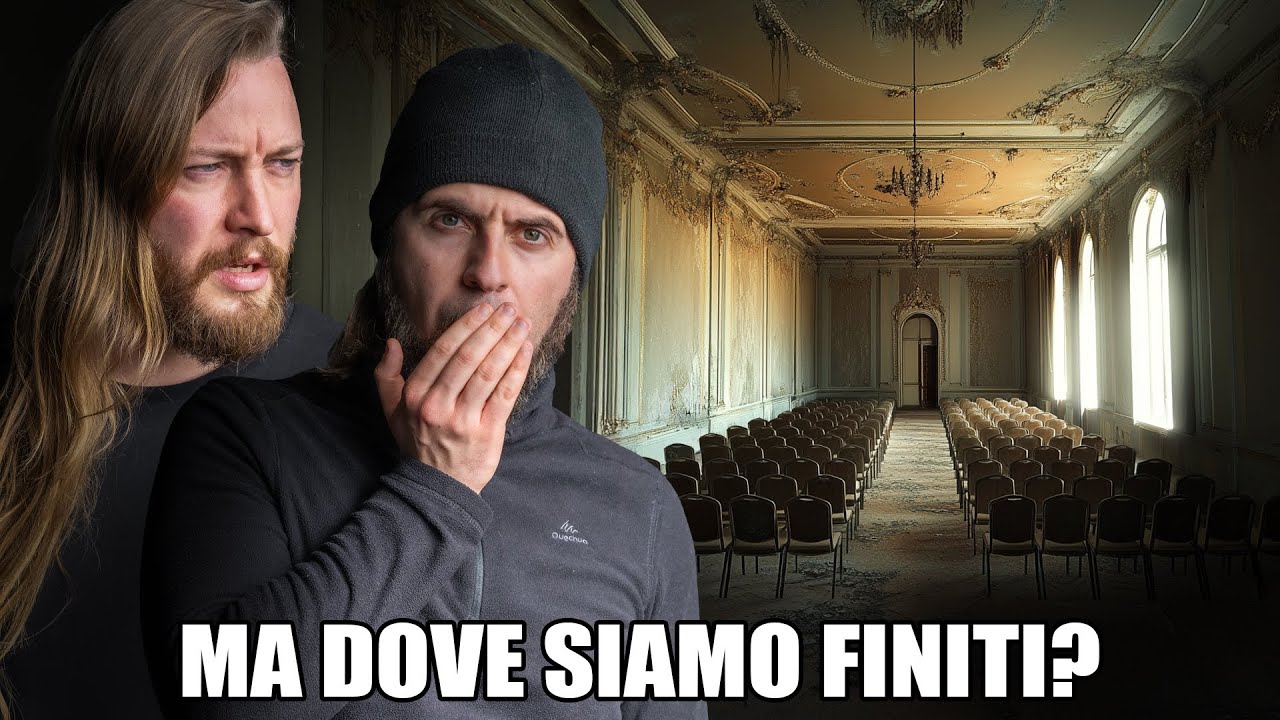 SUPERIAMO UNA PORTA E TROVIAMO TUTTO QUESTO! COLLEGIO ABBANDONATO IN CENTRO PAESE