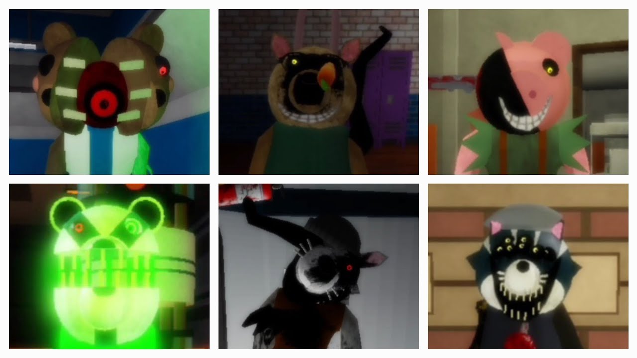 [PIGGY: Predicted Fate] All Jumpscares (Bot Skins Only)