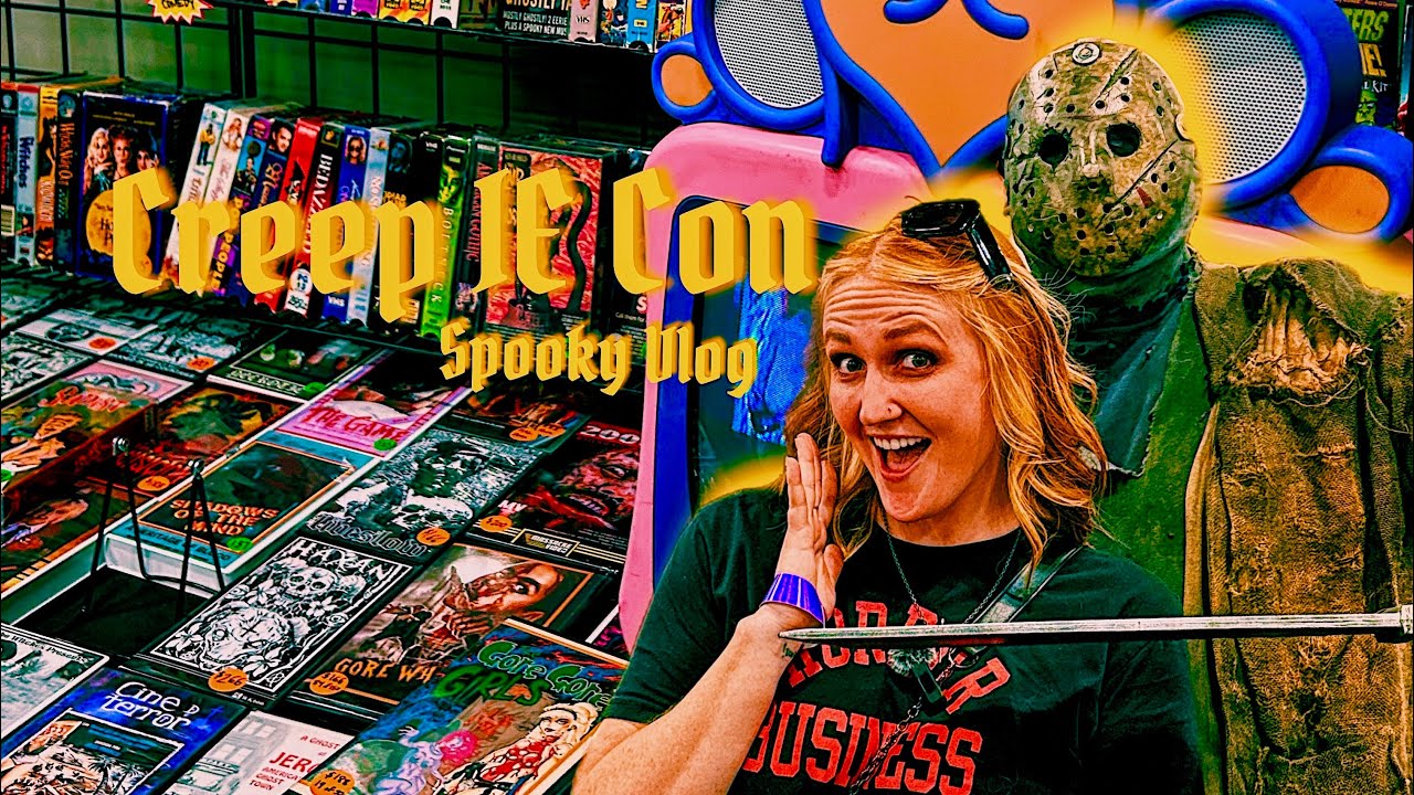 Creep I.E. Con 2025 | Horror Convention + Huge Spooky Haul!