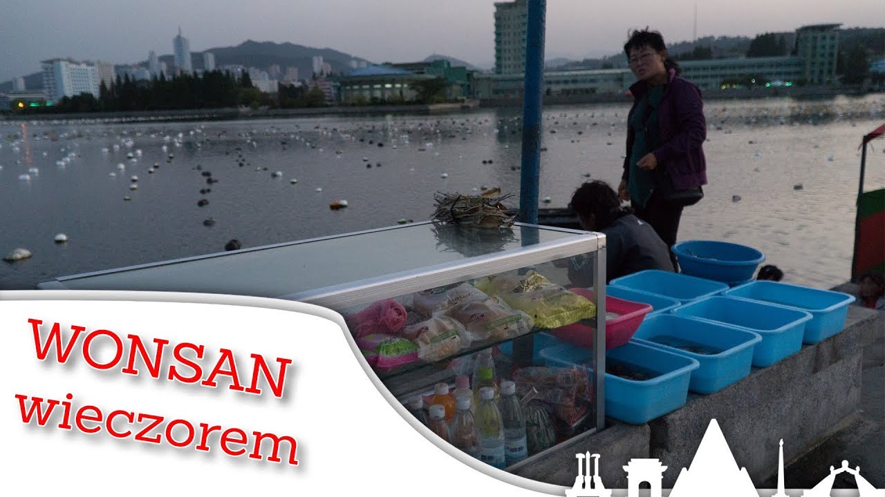 SPACER WIECZOREM po Korei P&oacute;łnocnej w Wonsan