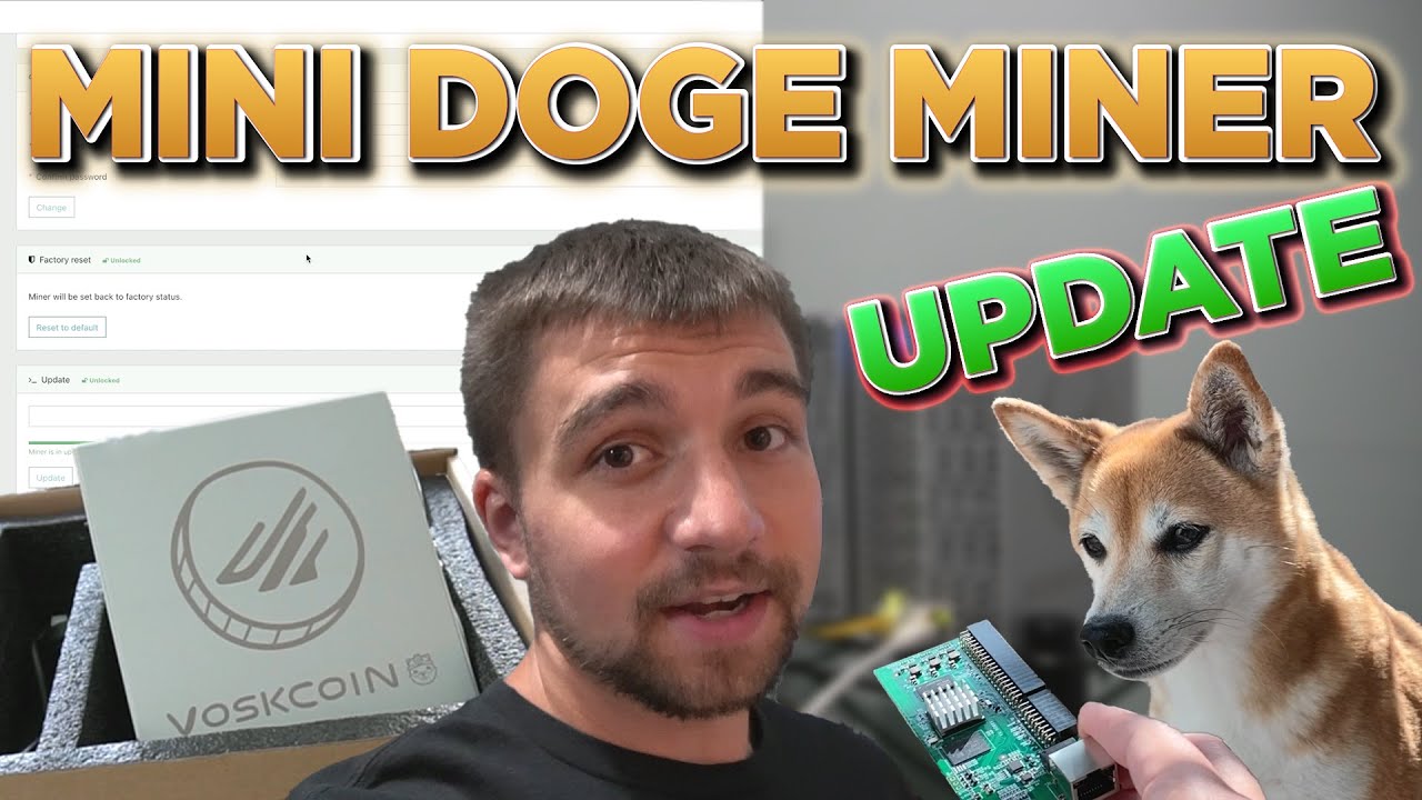 Goldshell Mini Doge Mining Rig Review and Firmware Update!