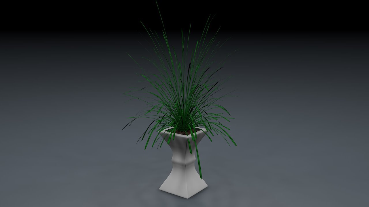 [CINEMA 4D TUTORIAL]How to make a realistic plant in 5 Minutes