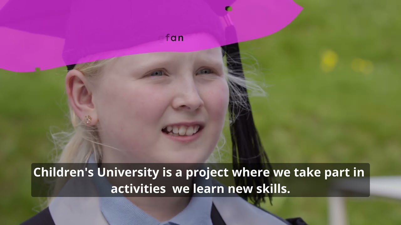 Children's University Graduation Ceremony - Gwynedd and Anglesey - 29th February 2024 (English Sub)