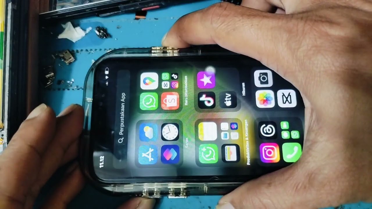 Whatsapp tidak bisa memanggil Akses mikrofon hilang di iphone