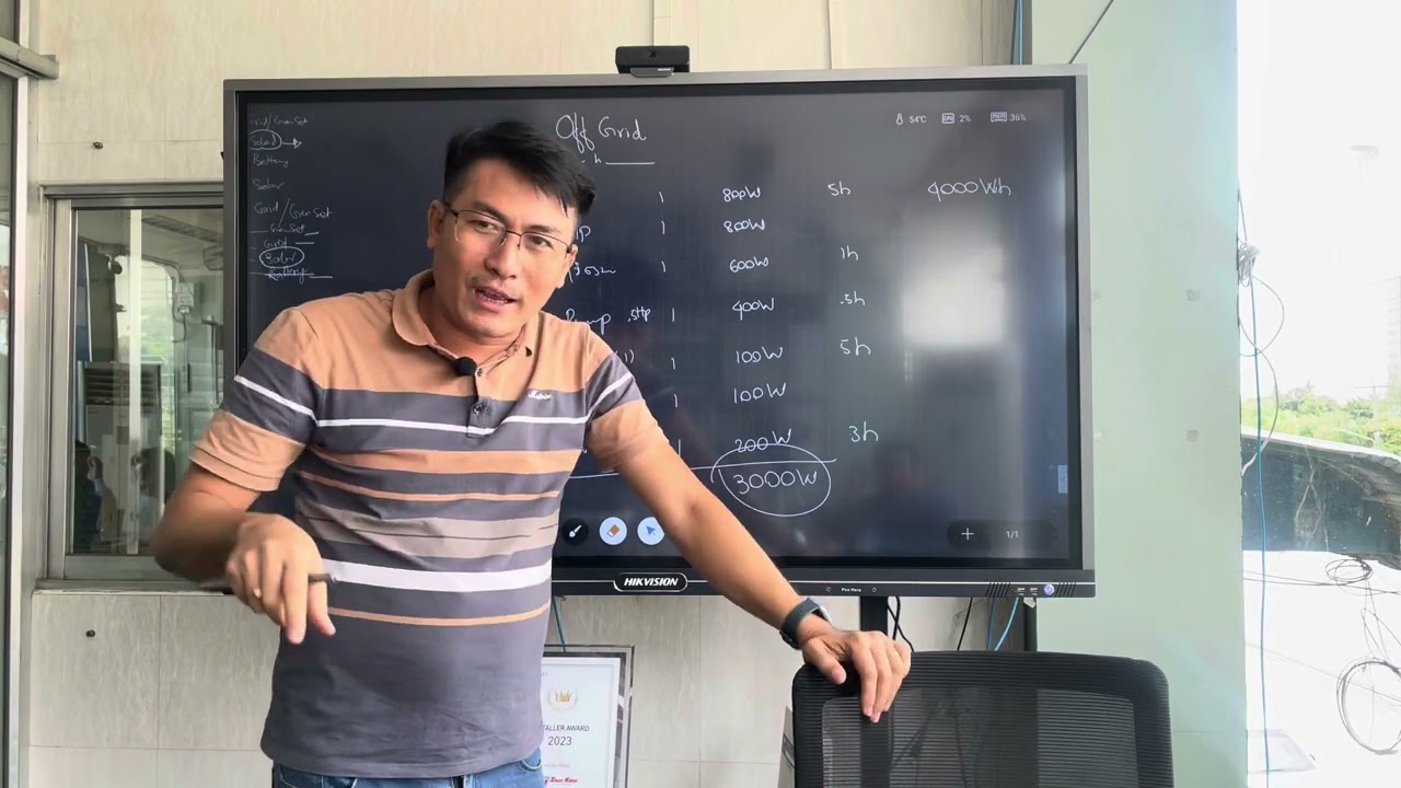Off-Grid Solar power system တွက်ချက်နည်း Part-1