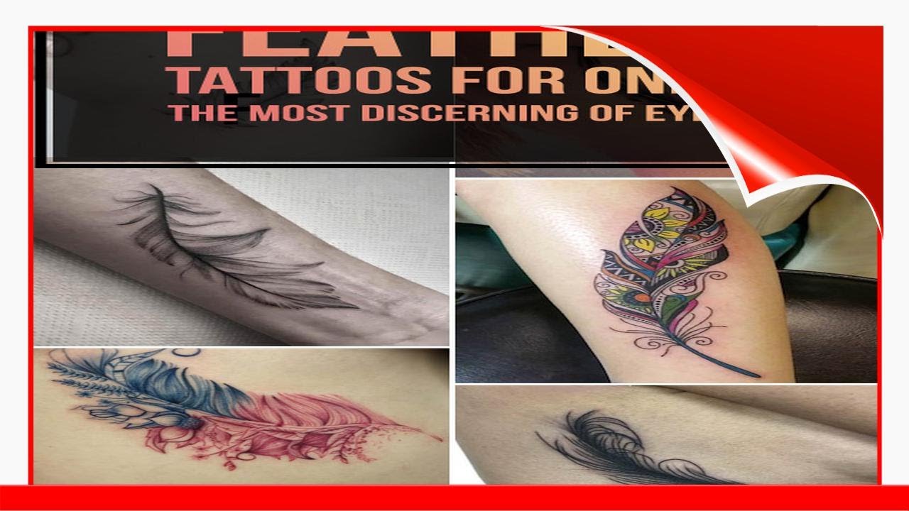 30 Fabulous Feather Tattoos For Only The Most Discerning Of Eyes !