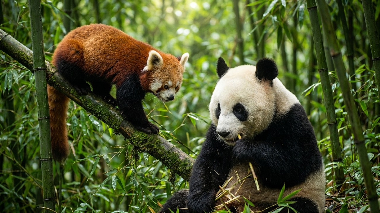 Je panda červená příbuzná pandy velké? | BOŘIČI ZOOMÝTŮ