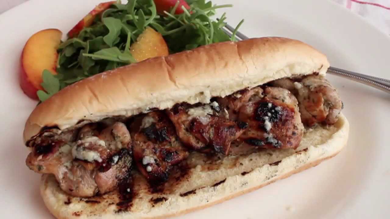 Chicken Spiedie Recipe - How to Make Chicken Spiedies - Grilled Herb & Garlic Chicken Skewers