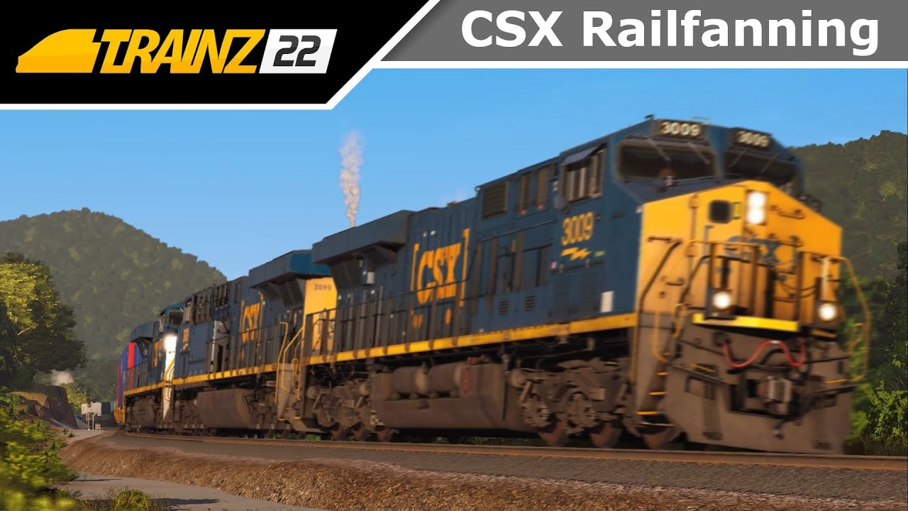 Trainz 2022 - CSX Railfanning