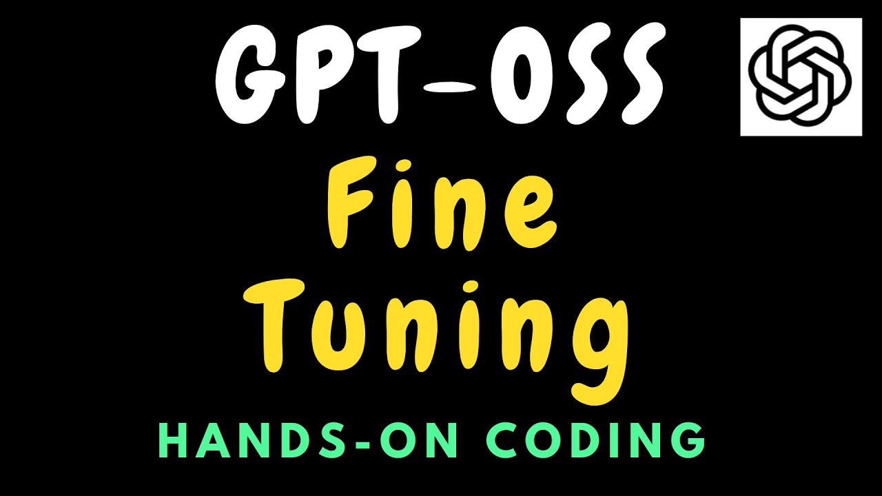 Fine tuning GPT-OSS 20b open source model from OpenAI #openai #gpt #finetuning