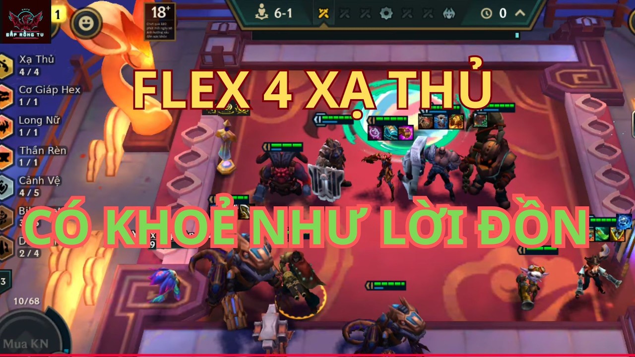 FLEX 4 XẠ THỦ THEO THÁCH ĐẤU – ĐỘI HÌNH CÓ THỰC SỰ TOP 1 EASY? | ĐTCL META MỚI