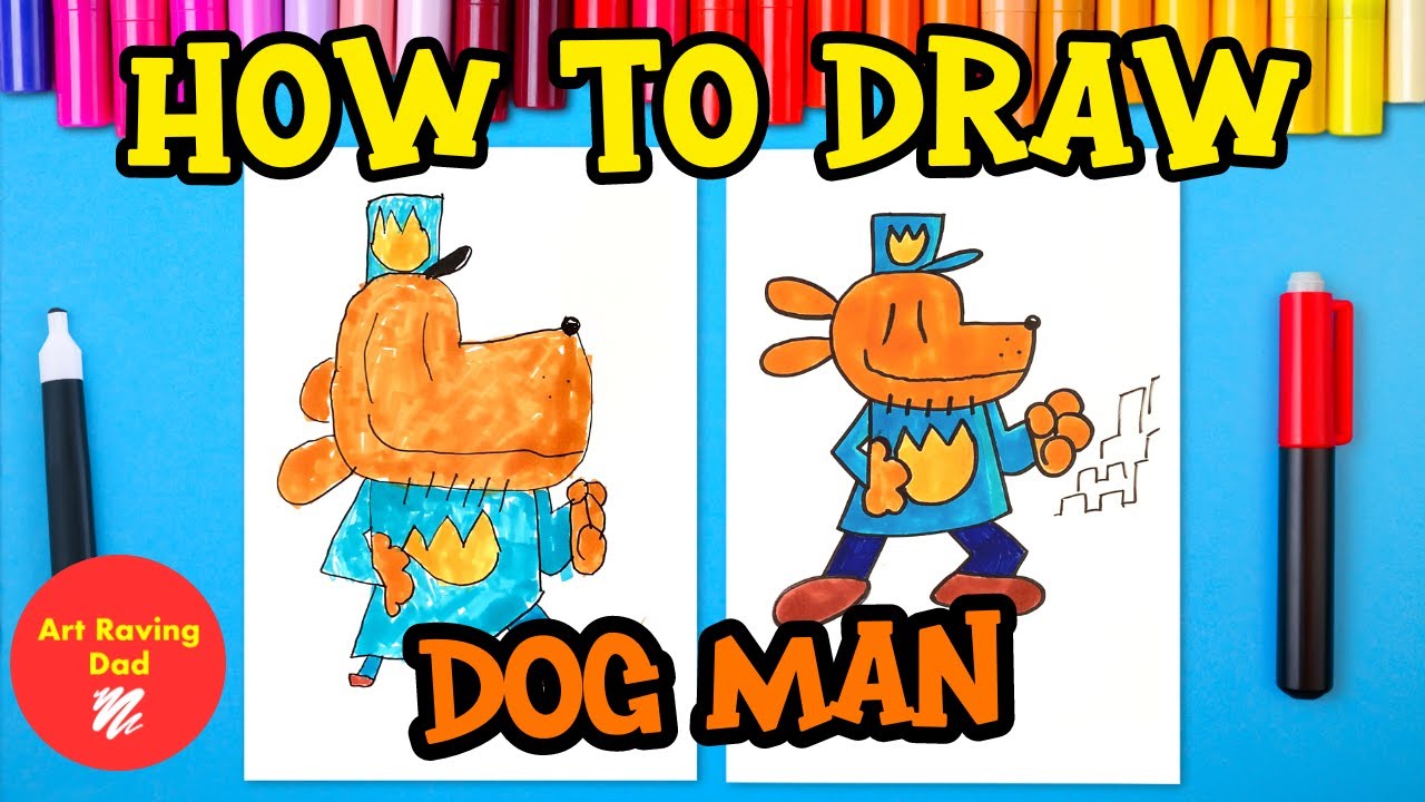How To Draw Dog Man