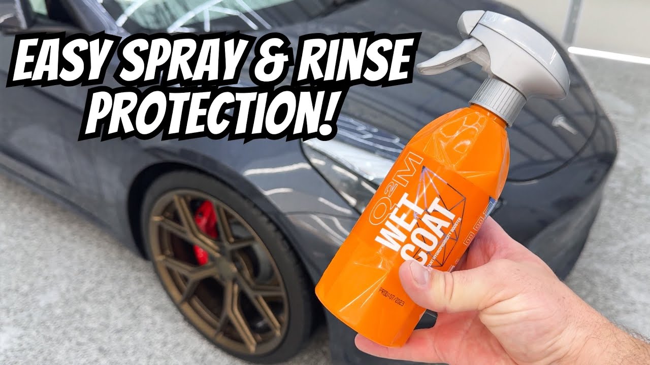 Effortless DIY Spray And Rinse Sealant- Gyeon WetCoat Full Guide