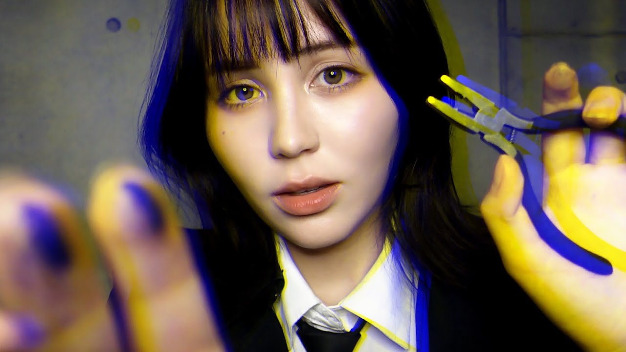 (SUB) Японский ASMR ролевая игра ремонт андроида