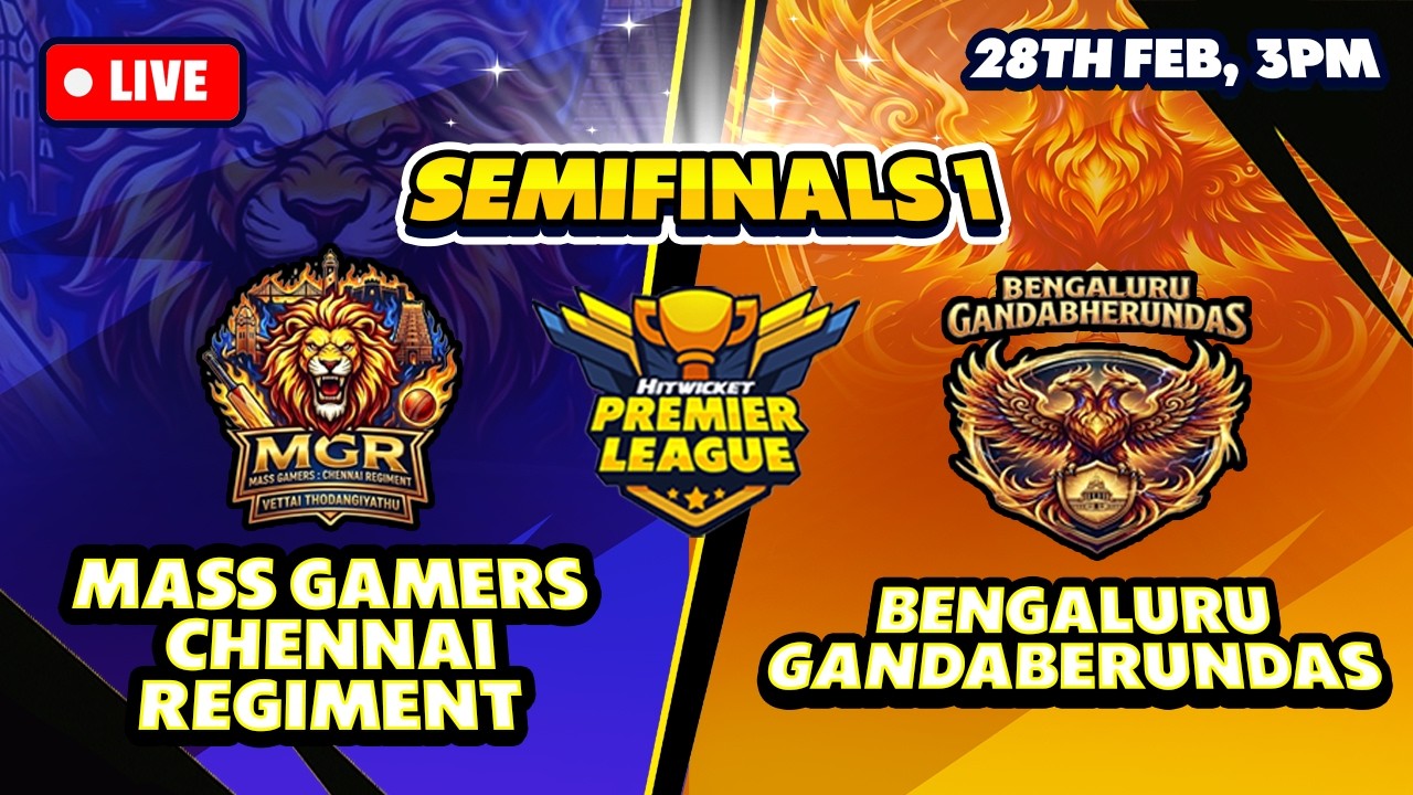 Bengaluru vs Chennai Semi final -1 LIVE | HPL
