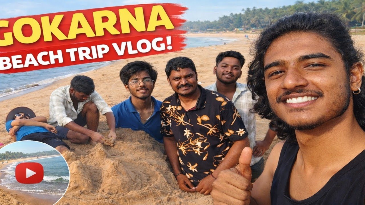 Gokarna Trip & Reunion with school friends 😄 DAY 2||