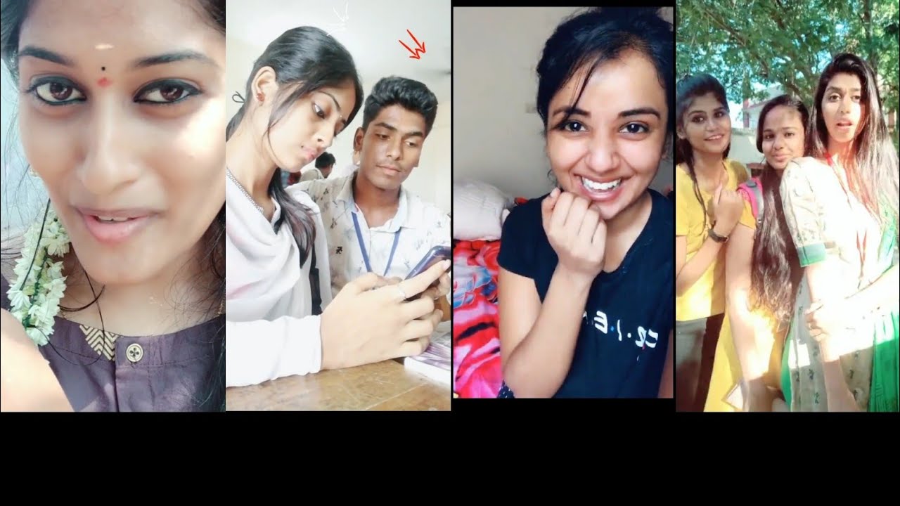 Tamil college girls and boys fun 😍😘Tamil tiktok videos | part 1