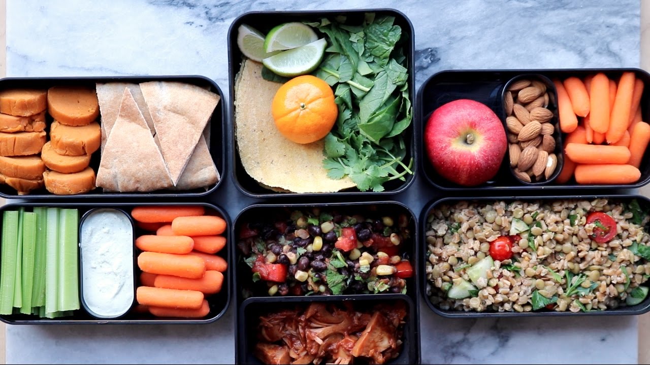 Easy Vegan Lunch Ideas for School or Work // Bento Box Edition