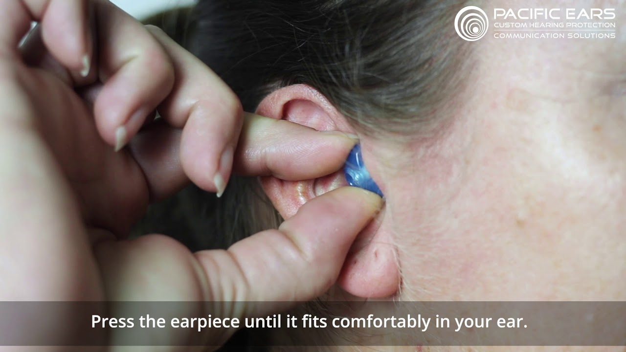 How to insert an PACS Pro Earmould