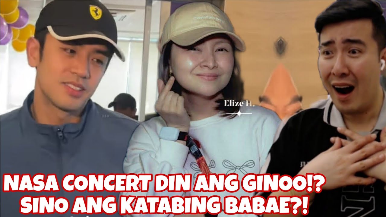 BARDA : ANDOON DIN ANG GINOO SA CONCERT? SINO ANG KATABING BABAE NG GINOO NATIN?! KABAHAN NABA TAYO?