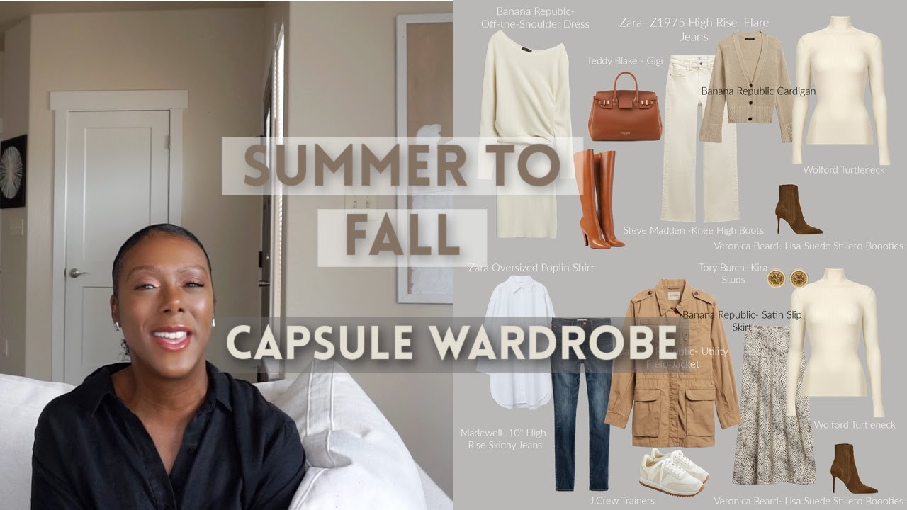 Transitional Summer to Fall Capsule Wardrobe | How to | Freely Renee