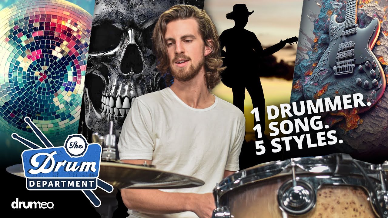 One Drummer, One Song, Five Styles (w/ JP Bouvet) | The Drum Department 🥁 (Ep.40)