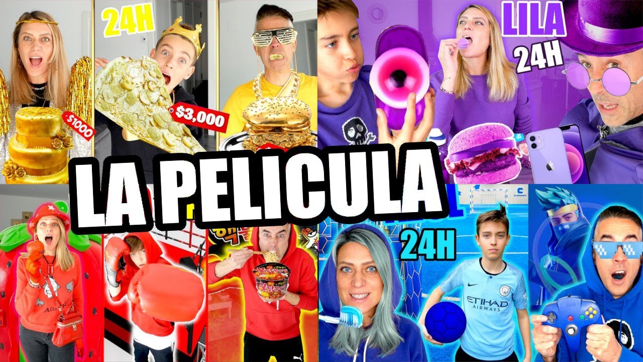VIVIENDO Y COMIENDO DE UN SOLO COLOR LA PELICULA